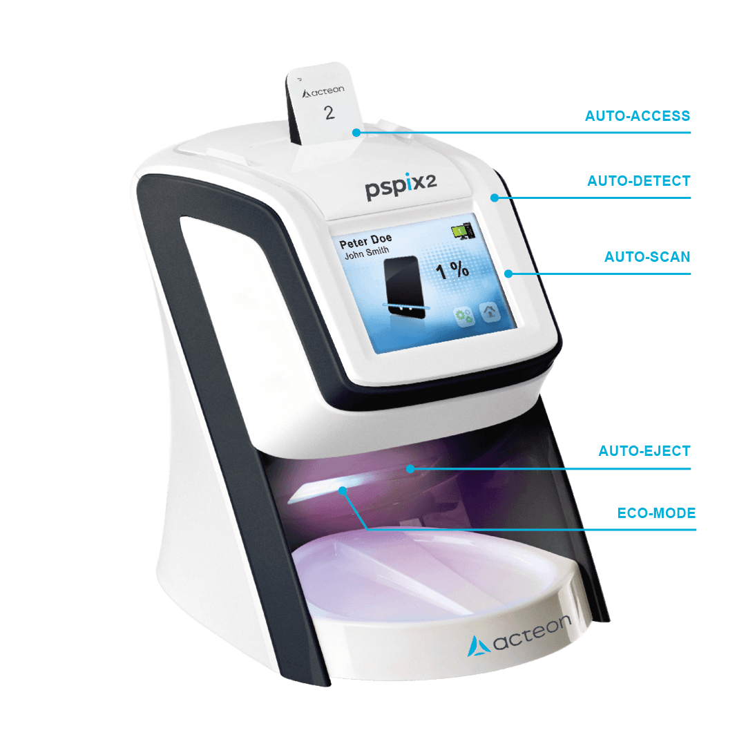 PSPIX 2 ACTEON — Scanner de plaques phosphore dentaires